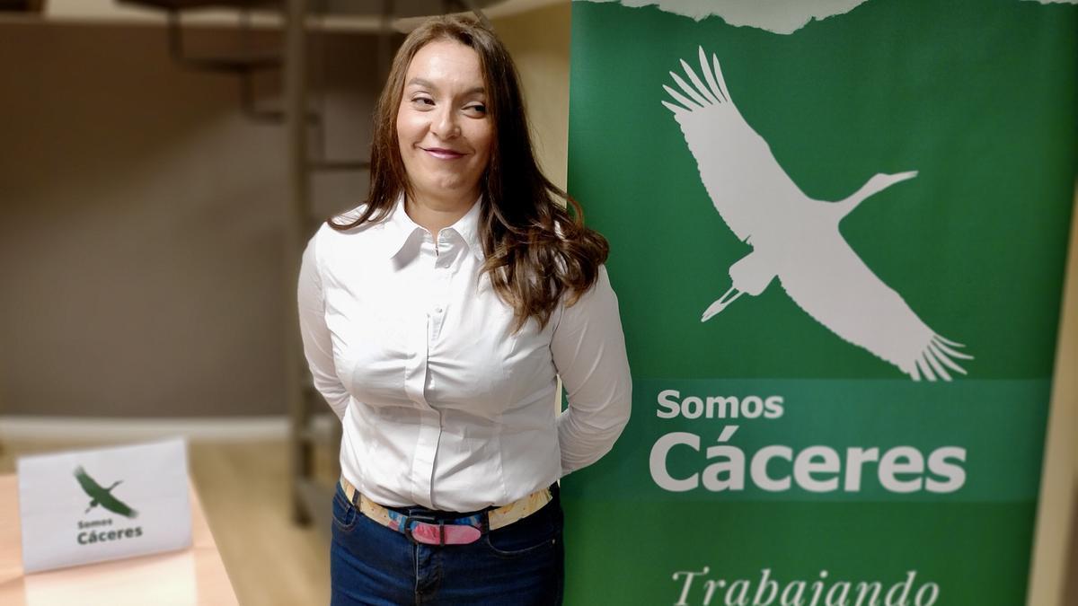 La hasta ahora candidata de la coalición Raquel Iglesias.