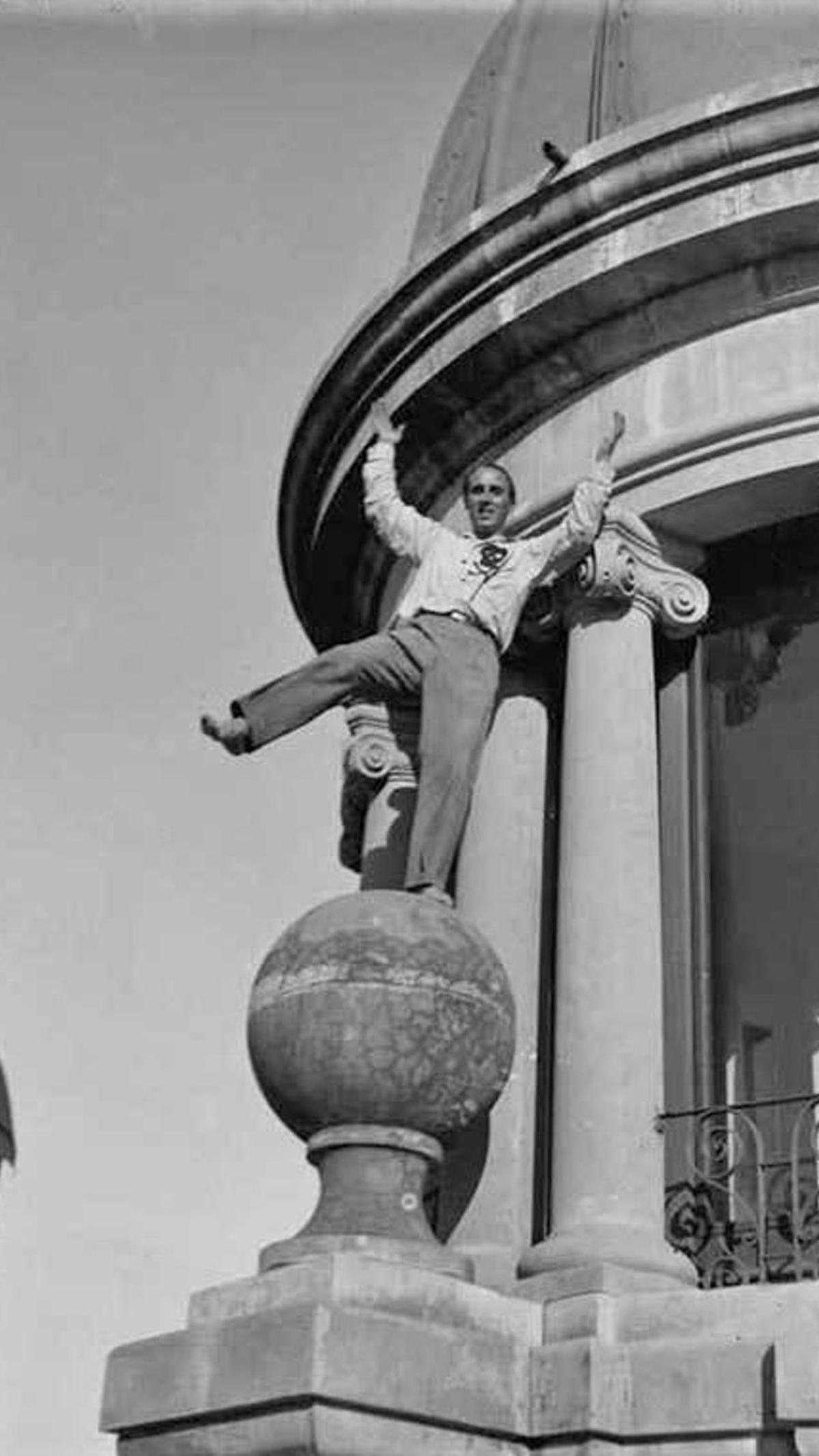 José Puertollano legó una saga de acróbatas conocidos como los 'escalatorres' o los 'hombres araña'