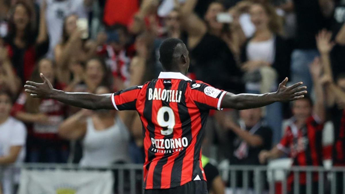 Balotelli ha explotado en el Niza y lleva mejores números que en los dos últimos años