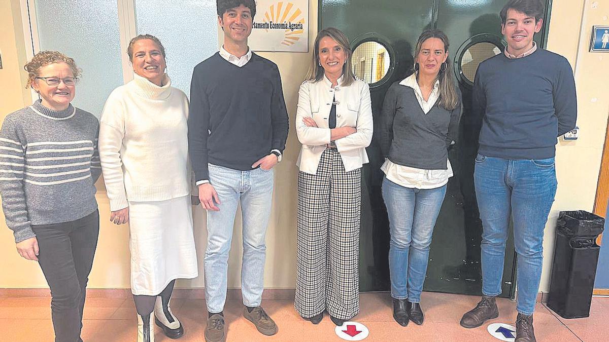 Miembros del grupo de investigación sobre Economía Agraria.