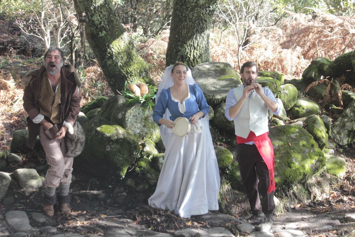 Teatro de Ningures convierte O Facho en su escenario