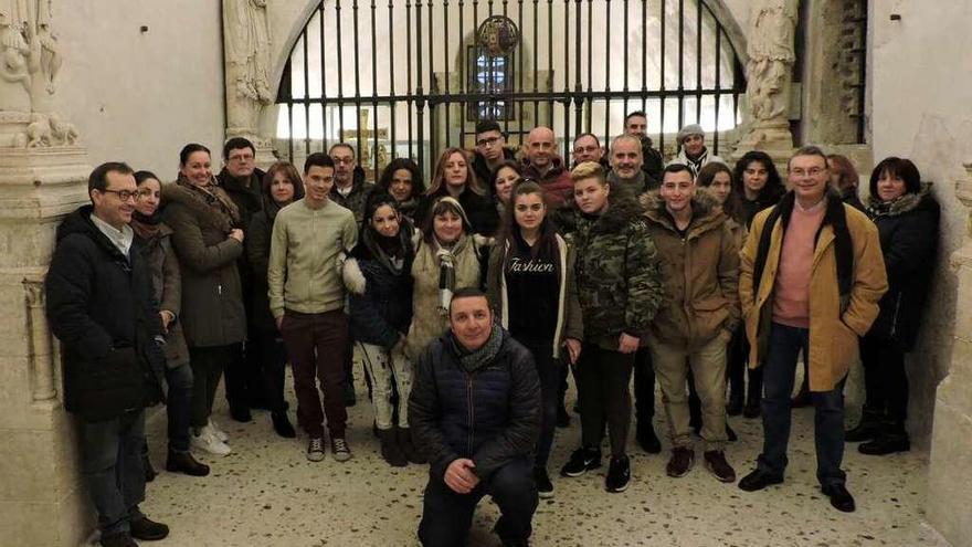 Visita a la catedral de Oviedo de los alumnos del centro de adultos