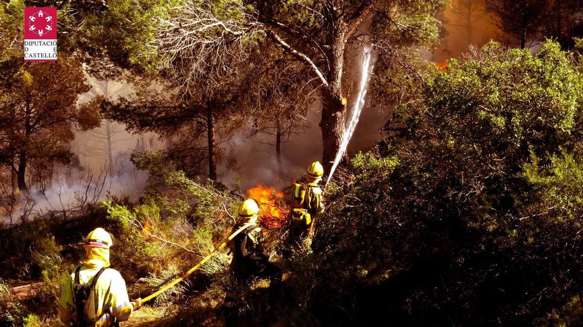 Incendio en la Serra Calderona