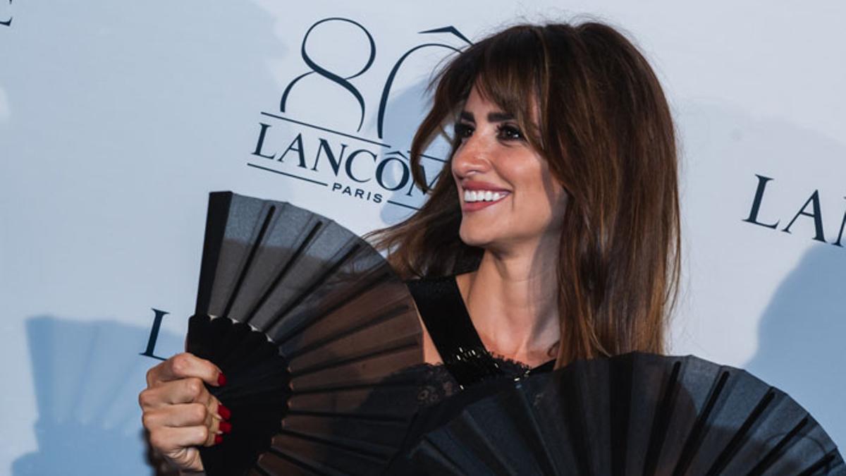 Penélope Cruz en el 80 aniversario de Lancôme en París