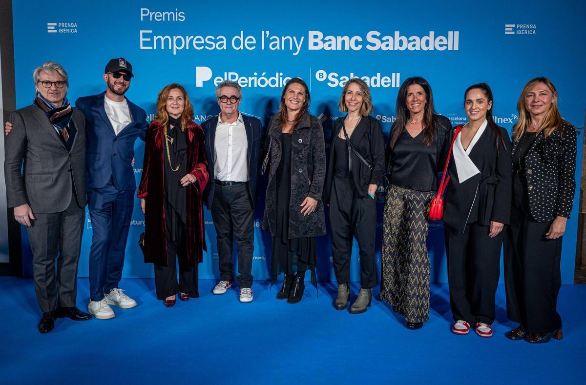 Alberto Bartolí, senior marketing director de Do Good; Salvatore Benintende (TV Boy); Elena Foguet, directora de negocio de La Roca Village; Christian Escribà, propietario de Escribà; Marisa Díaz, head of new business de Unicef; Laia Raich, farmacéutica especialista en farmacia hospitalaria; Estela Cruz, corporate PR de DoGood; y Montse Fernández, directora de cuentas de Interprofit.