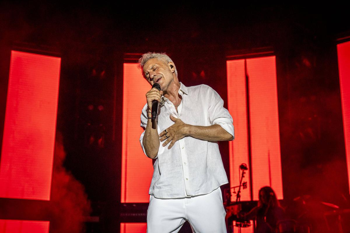 Així va ser el concert de Sergio Dalma al festival Camins de Manresa