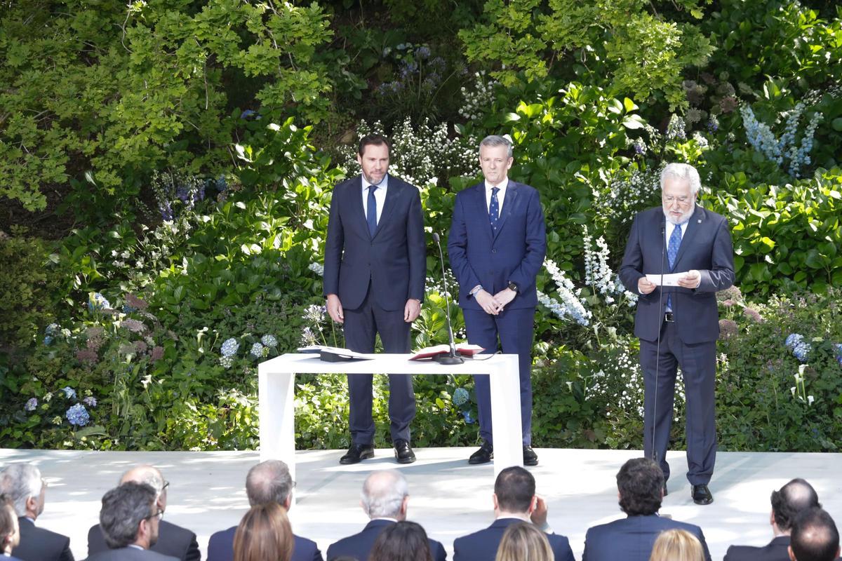 Acto de toma de posesión de Alfonso Rueda como presidente de la Xunta ...