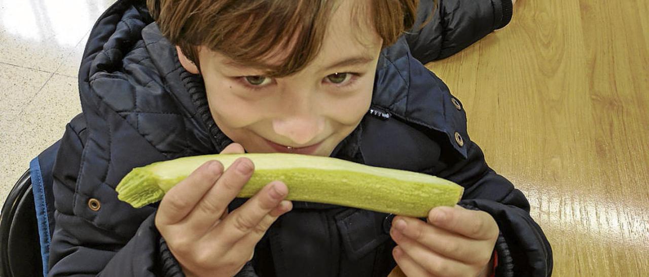 Els alumnes visitaren el Mercat de Pere Garau i gaudiren d´un berenar saludable.