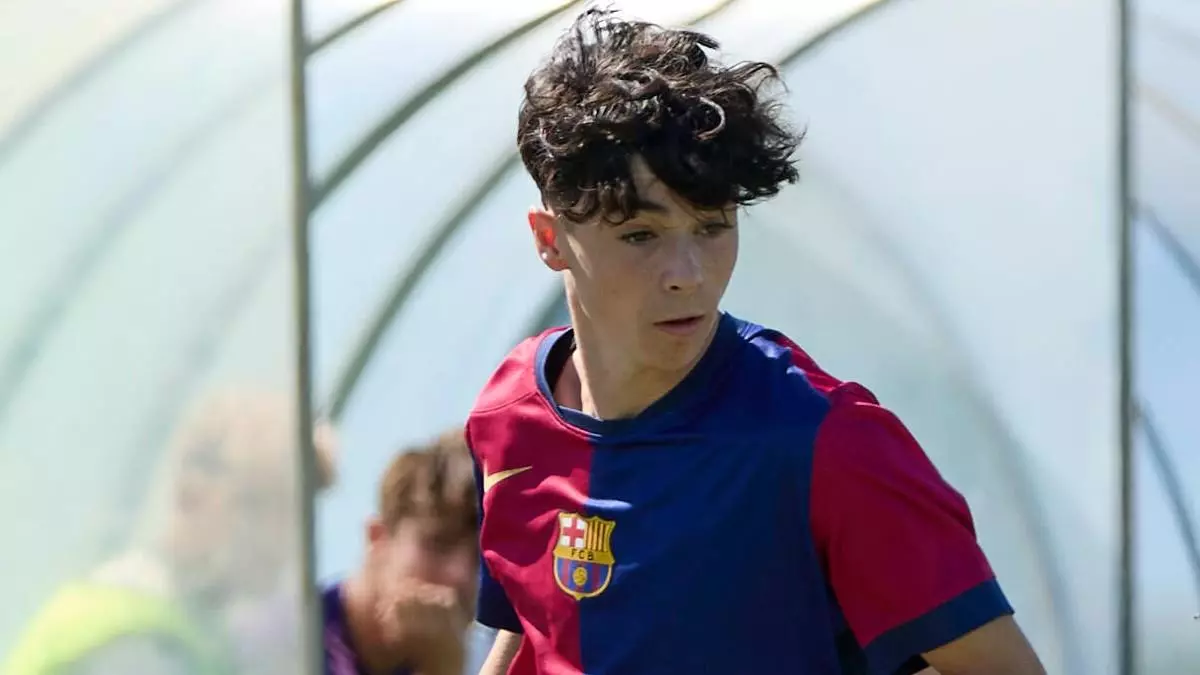 شيطان صغير يثير الإعجاب في برشلونة 1