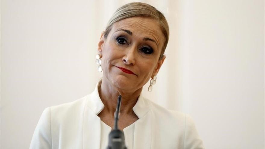 Cifuentes reitera ante la jueza que no ordenó falsificar el acta de su máster