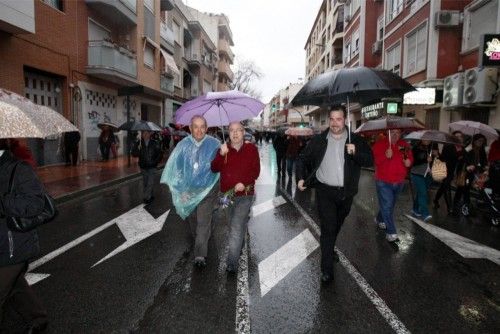 Llegada de la Fuensanta a Murcia