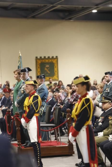 Festividad del Pilar celebrada por la Comandancia de la Guardia Civil de Gijón