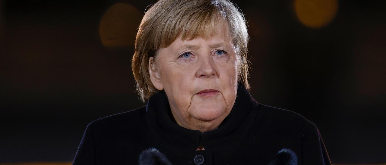 La excanciller de Alemania Angela Merkel.