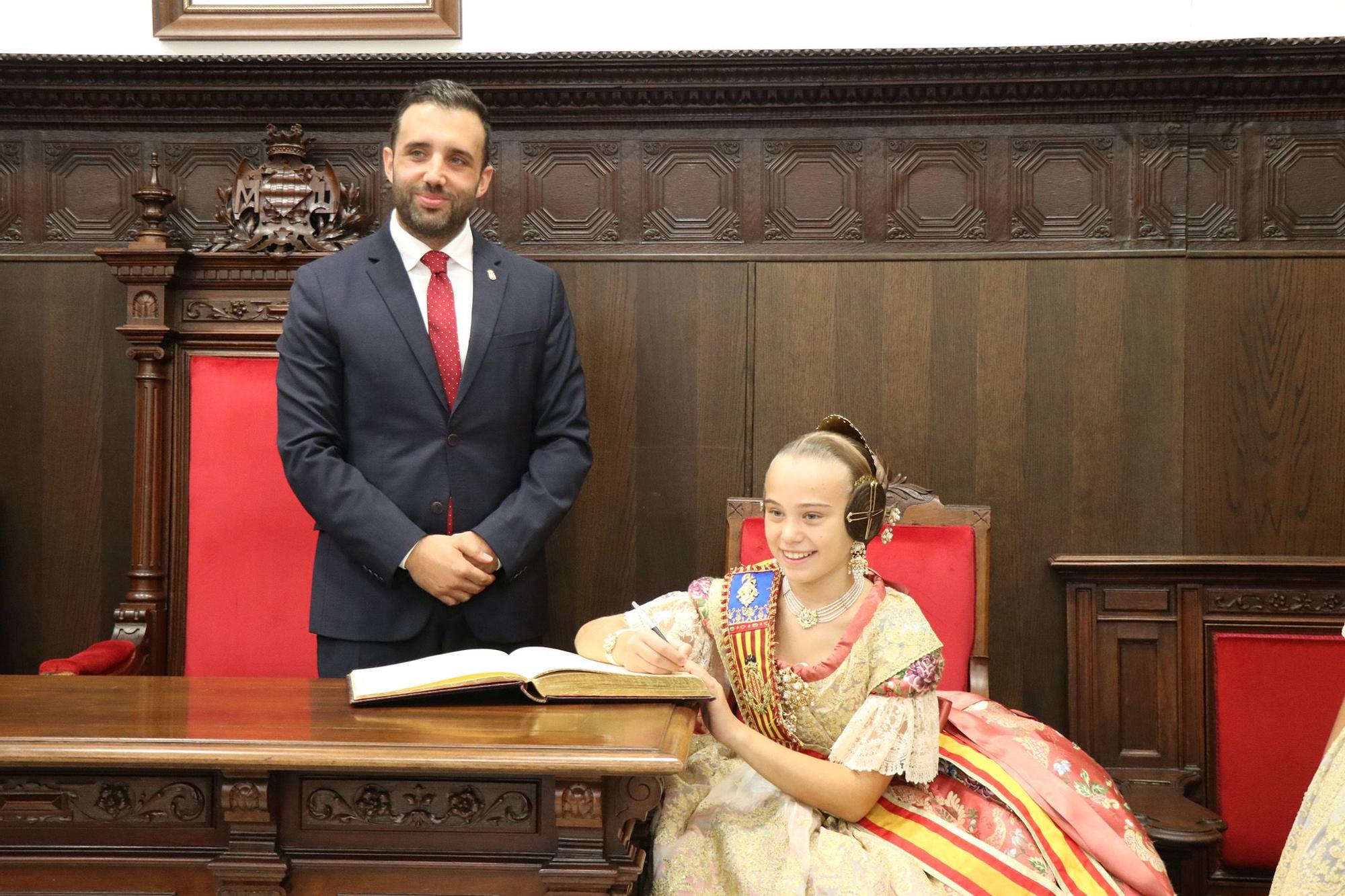 Despedida de las Falleras Mayores de la Comunitat Valenciana en Sagunt