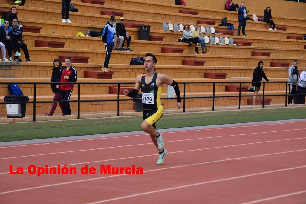 Regional absoluto y sub-23 de atletismo en Lorca