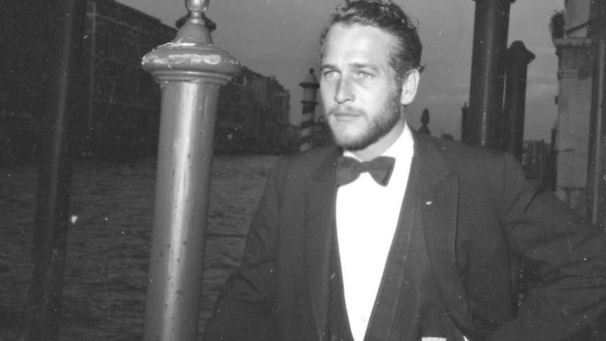 Paul Newman, el 1963
a Venecia.