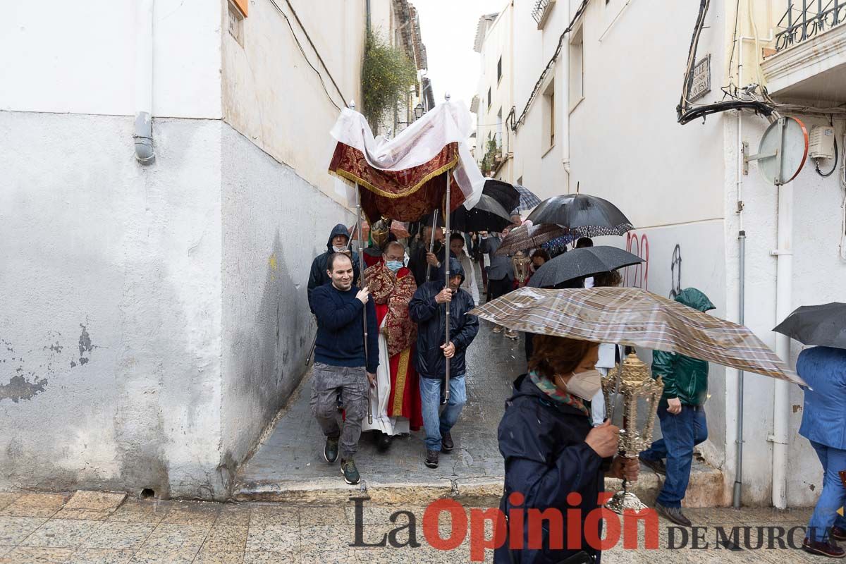 Cruz de impedidos en las Fiestas de Caravaca