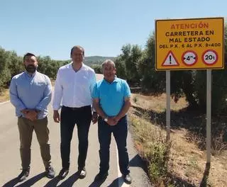 El PSOE pide a Diputación arreglar la carretera que une Villanueva de Algaidas y Villanueva de Tapia