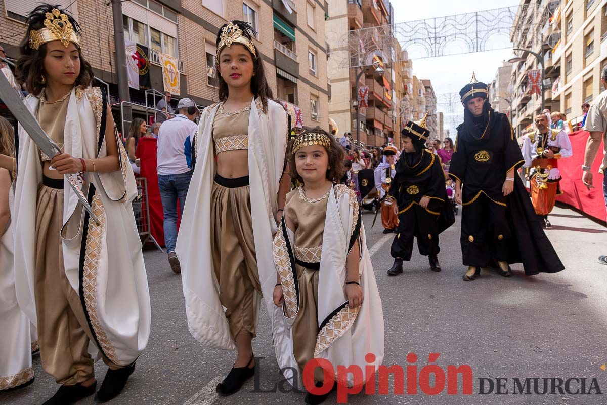 Desfile infantil del Bando Moro en las Fiestas de Caravaca