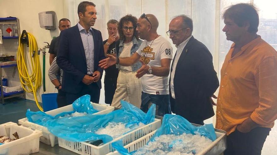 Mar confirma 73.000 euros para una nueva fábrica de hielo en la lonja de Cangas