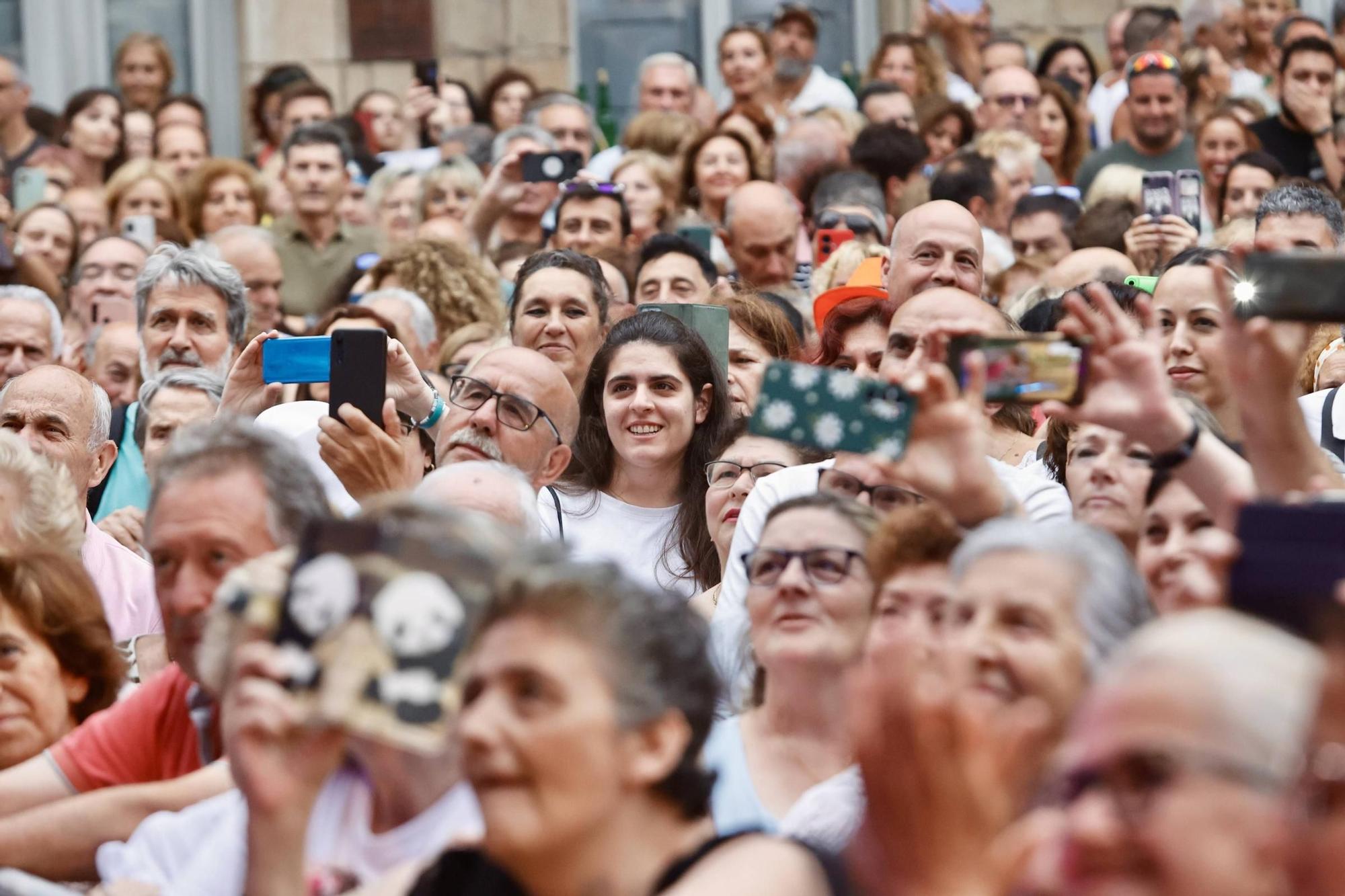 Así fue la actuación de Falete en Gijón, en imágenes