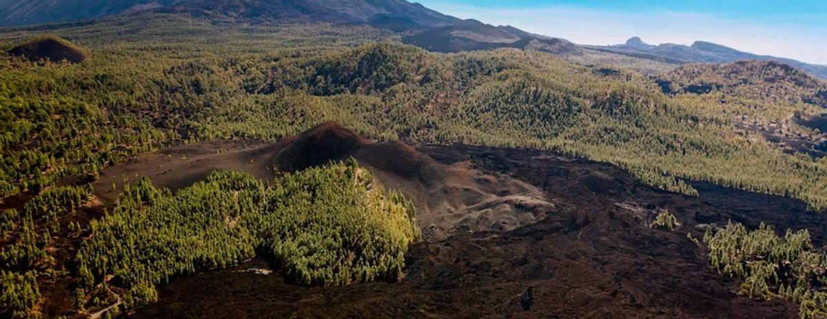 Chinyero, el último volcán de Tenerife.