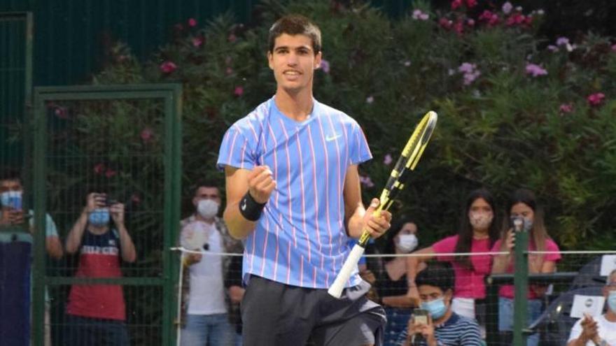 Carlos Alcaraz, a los cuartos de final en el Challenger de Trieste