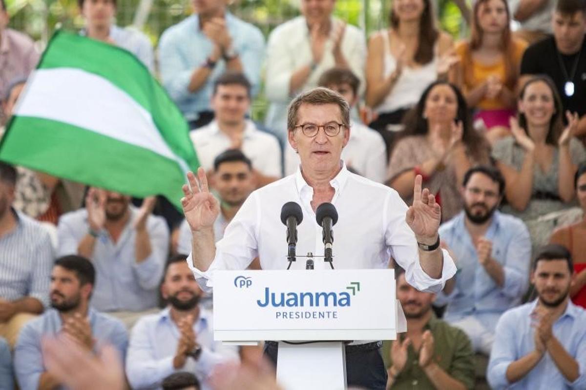 Feijóo crida a protegir Andalusia del Govern «trencat» i els populismes
