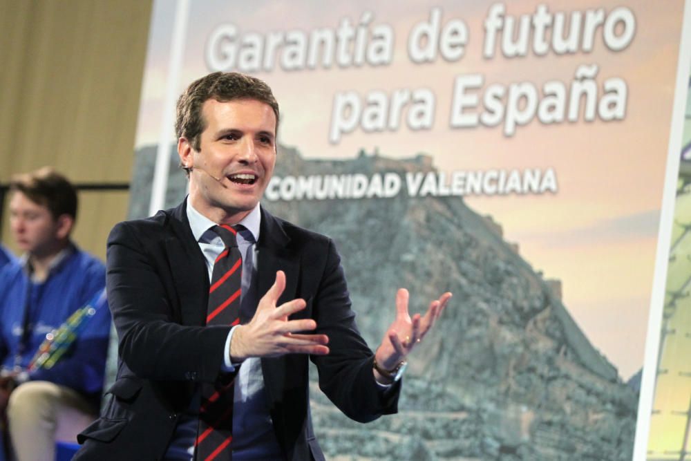 Pablo Casado proclama a los candidatos de la C. Valenciana