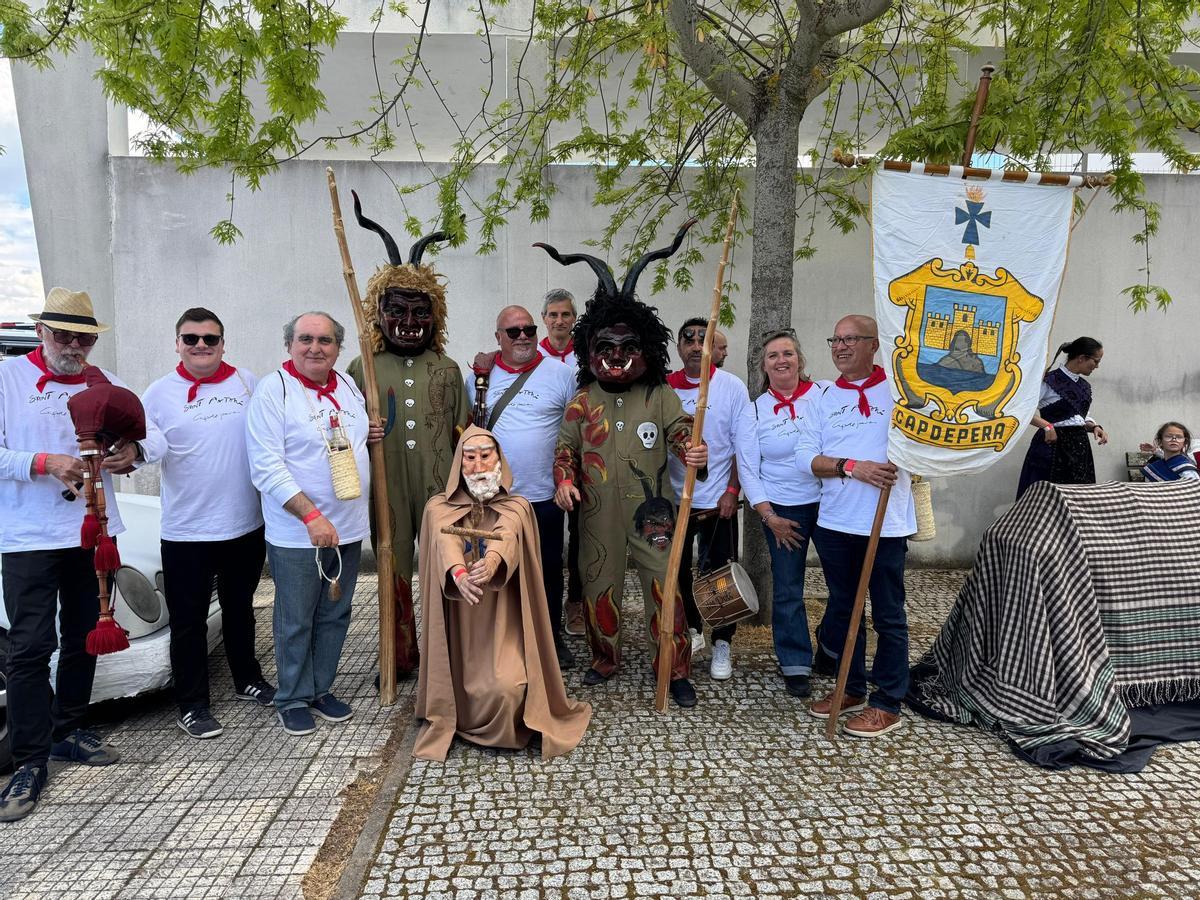 FOTOS | Sant Antoni de Capdepera participa en un encuentro internacional de rituales ancestrales en Portugal