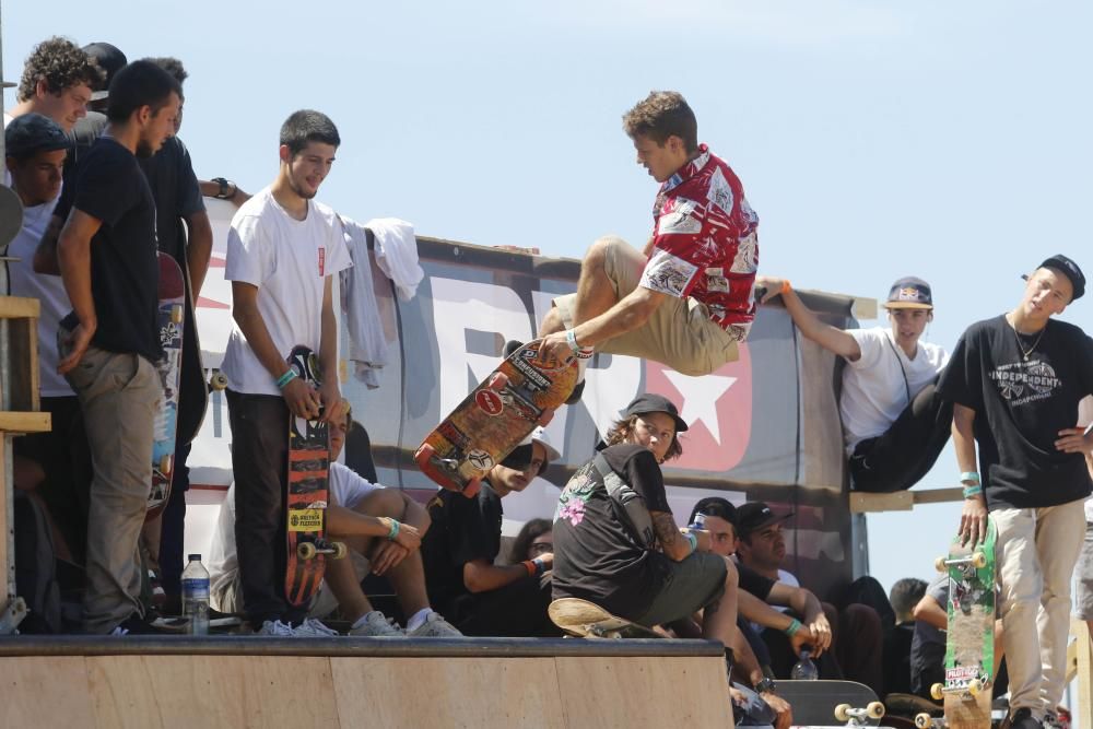 Los ''skaters'' dieron lo mejor de sí mismos en las semifinales de O Marisquiño.