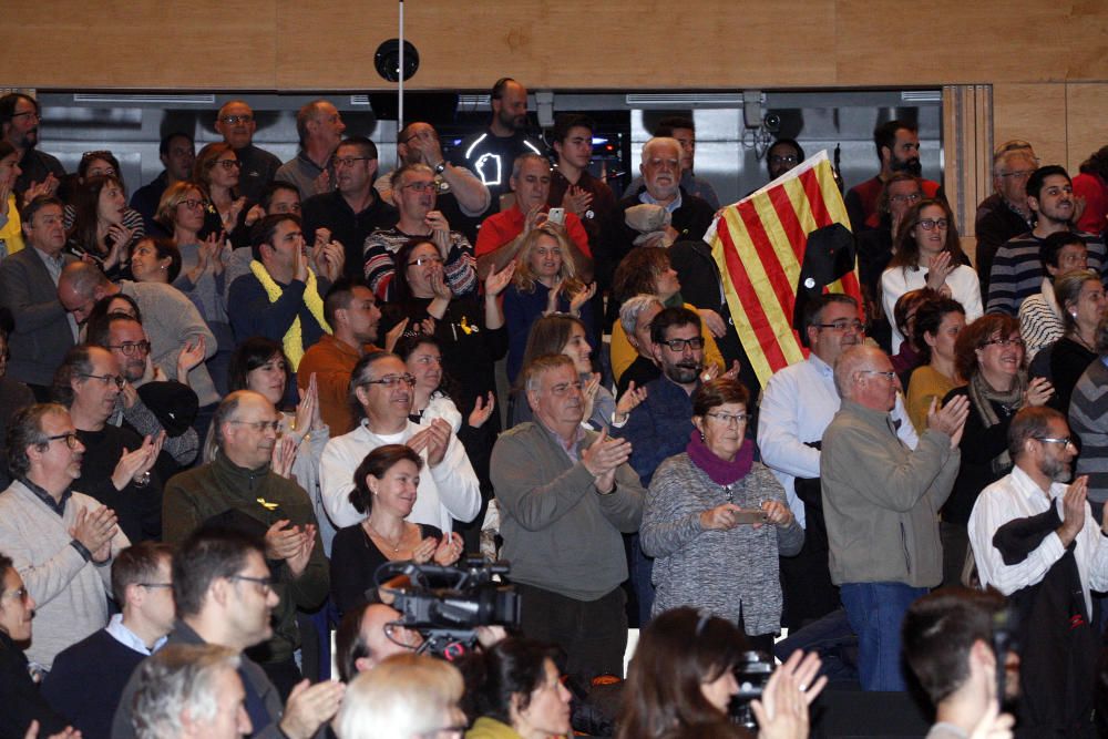 Acte central de la campanya electoral d'ERC a Girona