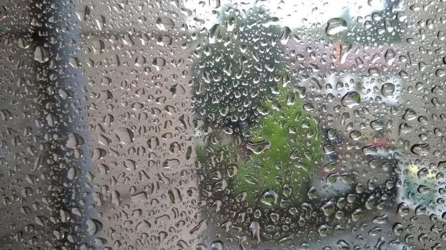 Jornada de lluvia en Pontevedra. // FdV