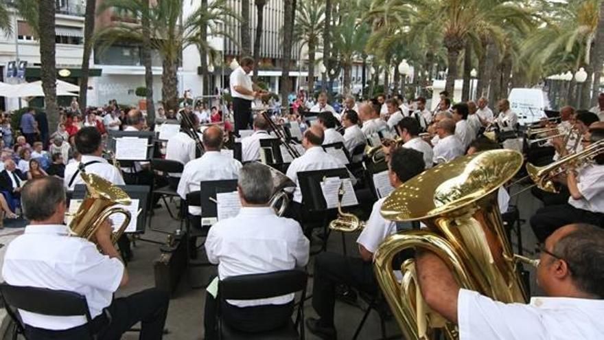 La Banda Sinfónica Municipal de Alicante.