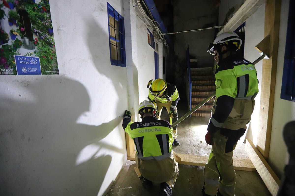 Desalojada la Casa de Paso de la lagunilla ante el riesgo de derrumbe