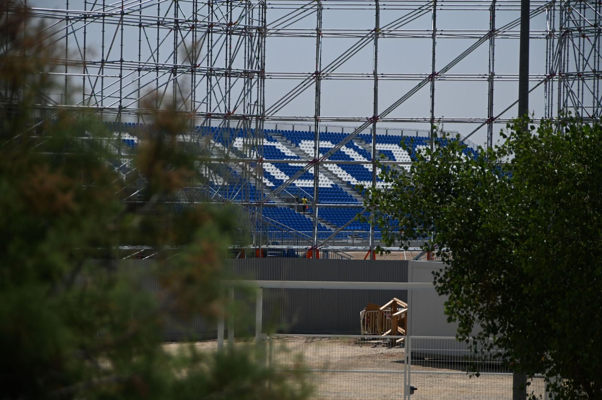 En imágenes | Así ha sido la construcción de la 'mini Romareda' 