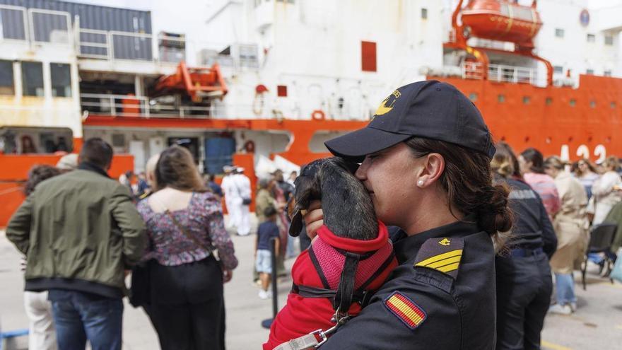 El Hespérides regresa a casa tras 164 días de misión en la Antártida