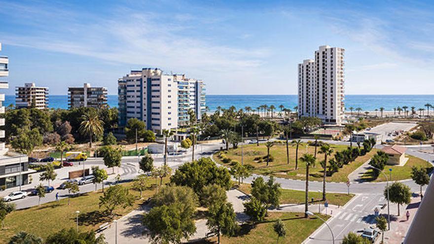 Increíbles vistas al mar que se pueden disfrutar desde las viviendas de residencial Itaca.