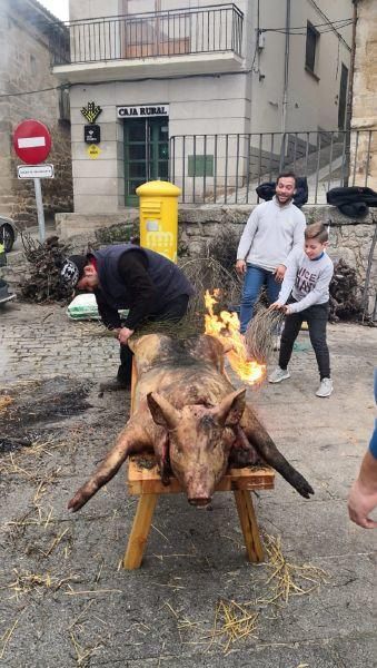 Fiesta de la matanza en Fermoselle