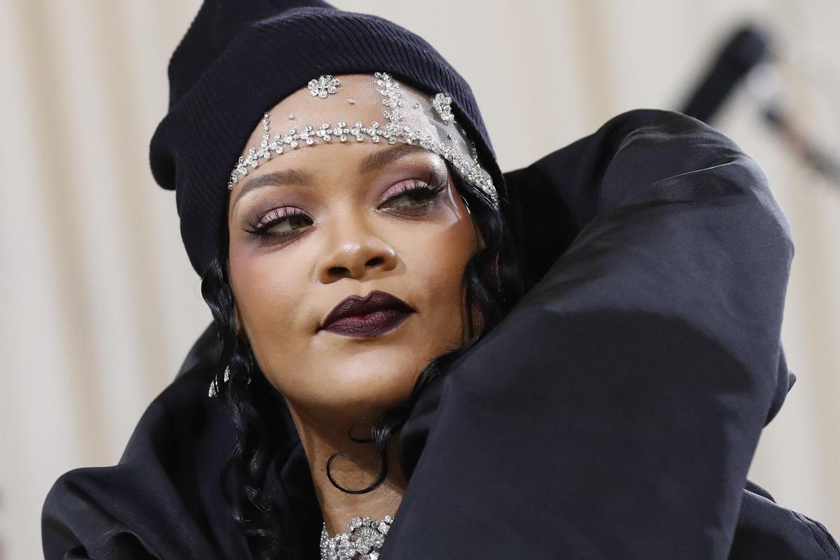 Rihanna en la Gala MET 2021.