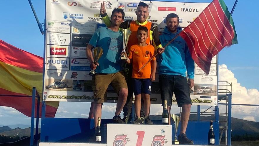 El piloto zamorano Julio Sotelo gana en el Campeonato de Castilla y León de Autocross