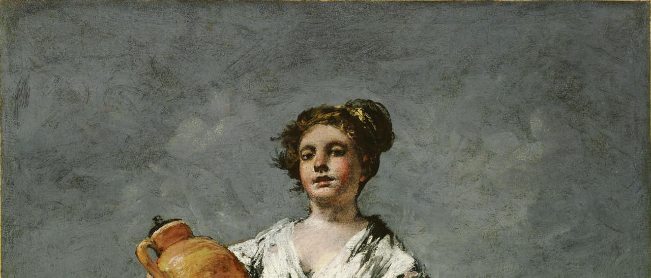 Francisco de Goya, &quot;La aguadora&quot;, 1808-1812.