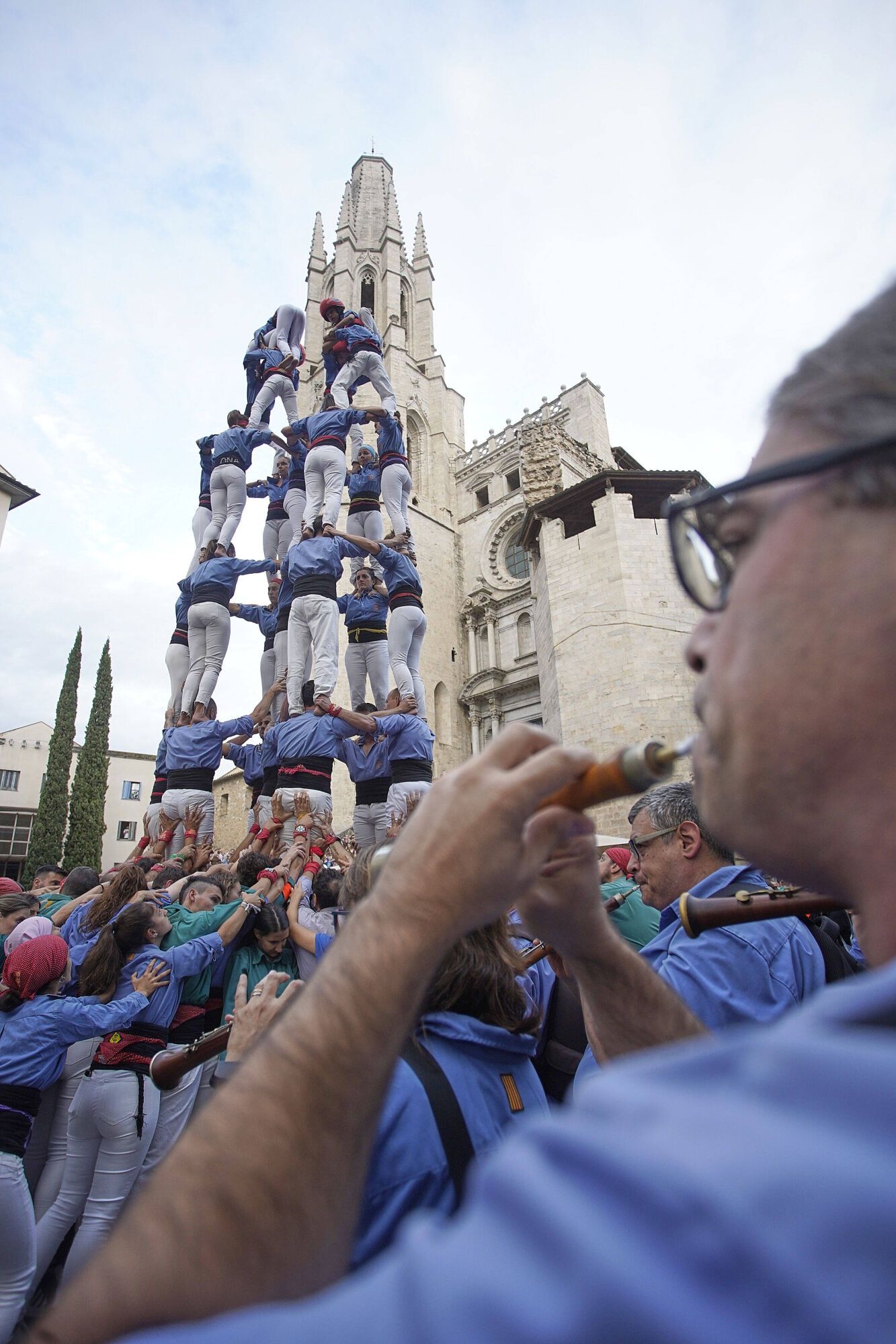 Castells de Vigília amb els Marrecs de Salt