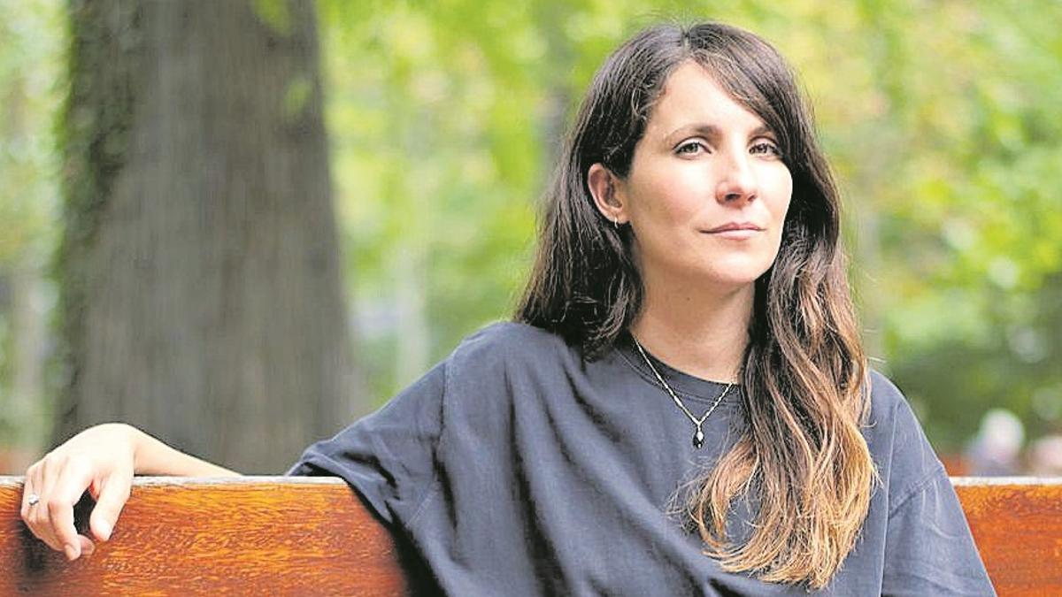 La escritora María Larrea, autora de 'Los de Bilbao nacen donde quieren'