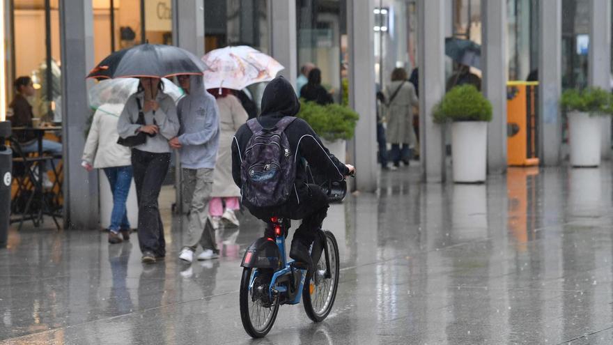 Las lluvias regresan este jueves a A Coruña