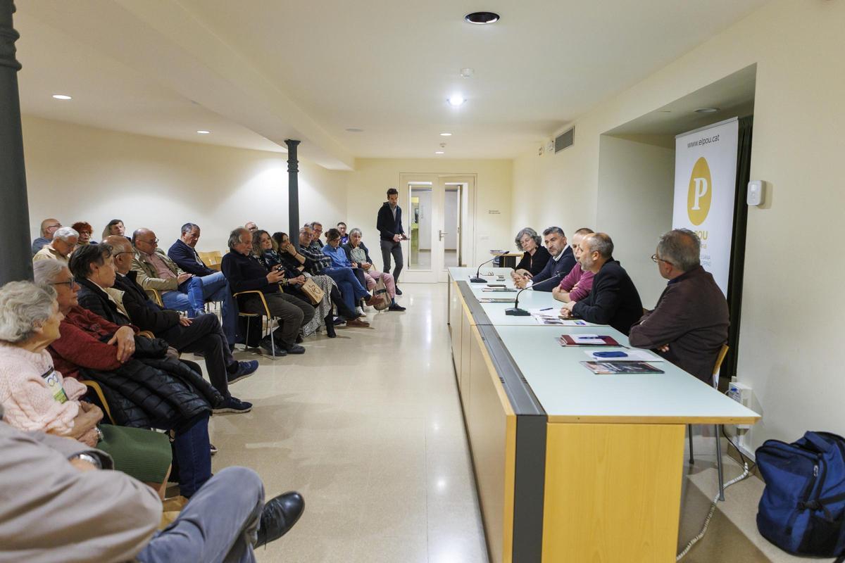 L'acte celebrat a la sala d'actes del Centre Cultural el Casino