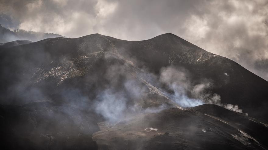 Desgasificación del volcán de La Palma