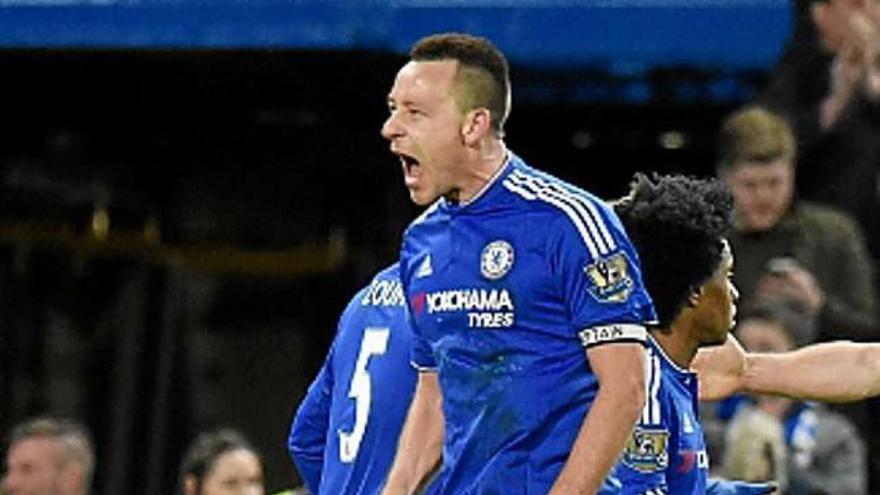 John Terry celebra el seu gol