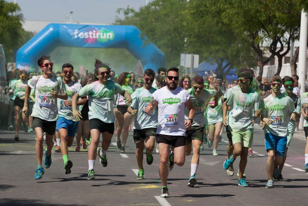 Arcoíris de corredores en el FestiRun