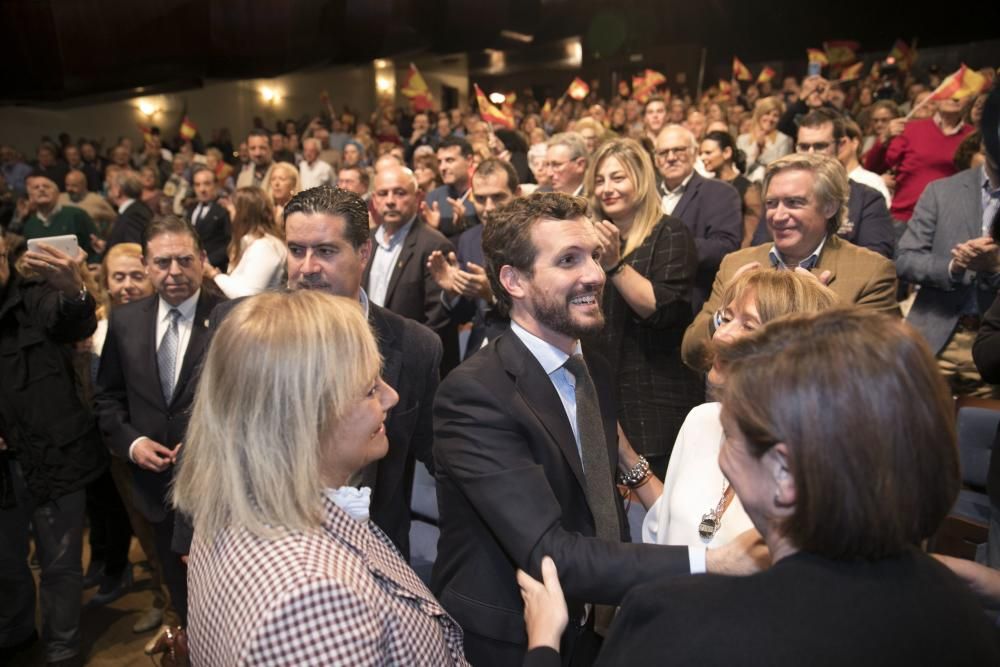 Mitin de Pablo Casado en Oviedo